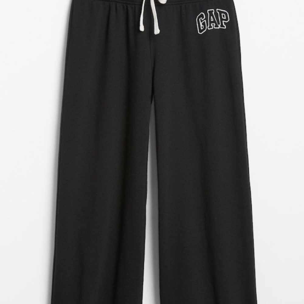 Gap Logo Wide Leg Sweats